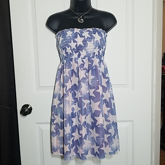 Reversible Stars and Stripes Dress by OP - Picture 2 of 8